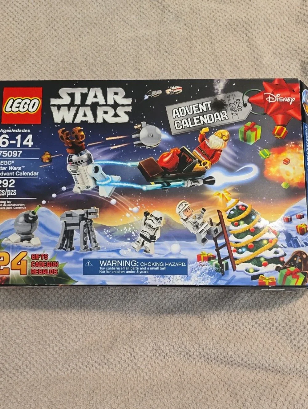 LEGO- Kids Holiday Advent Calendar Building Set 2014 - Picture 2 of 2